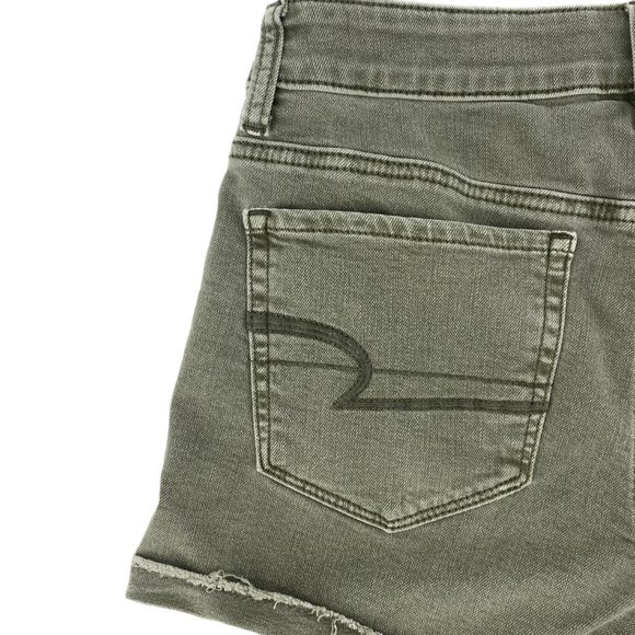AEO/AMERICAN EAGLE Denim x Hi-Rise Shortie - Picture 10 of 14
